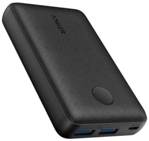 Anker A1223 PowerCore Portable Wired Power Bank, 10000 mAh - Black