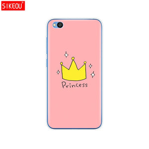 Coque For xiaomi Redmi Go Case 5.0" Printing Silicone Cover Soft TPU Phone Case For xiaomi Redmi Go Global Version Cover Hoesje