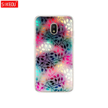 Load image into Gallery viewer, Soft Case For Samsung J2 Core Case Silicone Back Cover Phone Case For Samsung Galaxy J2 Core 2018 J 2 SM-J260F J260F J260 flower