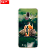 Load image into Gallery viewer, Soft Case For Samsung J2 Core Case Silicone Back Cover Phone Case For Samsung Galaxy J2 Core 2018 J 2 SM-J260F J260F J260 flower