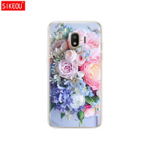 Load image into Gallery viewer, Soft Case For Samsung J2 Core Case Silicone Back Cover Phone Case For Samsung Galaxy J2 Core 2018 J 2 SM-J260F J260F J260 flower