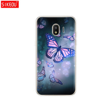 Load image into Gallery viewer, Soft Case For Samsung J2 Core Case Silicone Back Cover Phone Case For Samsung Galaxy J2 Core 2018 J 2 SM-J260F J260F J260 flower