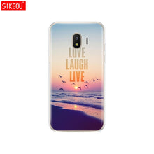 Load image into Gallery viewer, Soft Case For Samsung J2 Core Case Silicone Back Cover Phone Case For Samsung Galaxy J2 Core 2018 J 2 SM-J260F J260F J260 flower