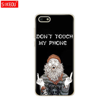 Load image into Gallery viewer, Silicone case For Huawei Honor 7A Case 5.45&quot; inch Soft Tpu Phone Huawei Honor 7A 7 A DUA L22 Russian version Back Cover bag Cat