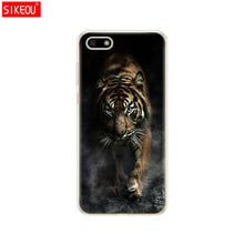 Load image into Gallery viewer, Silicone case For Huawei Honor 7A Case 5.45&quot; inch Soft Tpu Phone Huawei Honor 7A 7 A DUA L22 Russian version Back Cover bag Cat