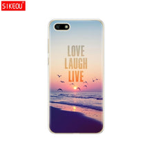 Load image into Gallery viewer, Silicone case For Huawei Honor 7A Case 5.45&quot; inch Soft Tpu Phone Huawei Honor 7A 7 A DUA L22 Russian version Back Cover bag Cat