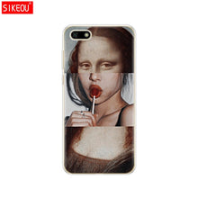 Load image into Gallery viewer, Silicone case For Huawei Honor 7A Case 5.45&quot; inch Soft Tpu Phone Huawei Honor 7A 7 A DUA L22 Russian version Back Cover bag Cat