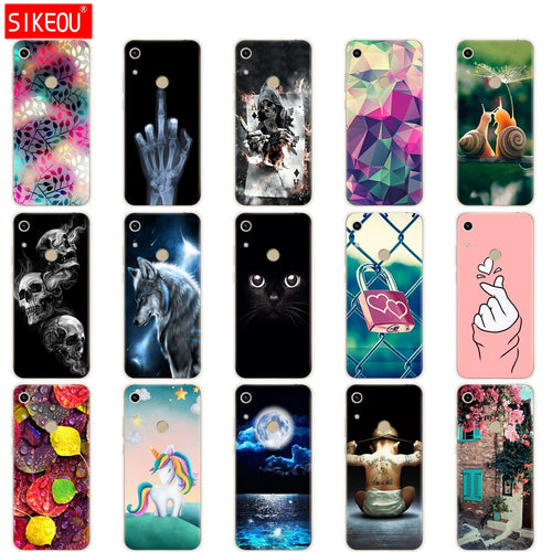 Honor 8A Case For huawei honor 8A Case Silicone TPU back Cover Phone Case On Huawei Honor 8A JAT-LX1 8 A Honor 8A pro JAT-L41