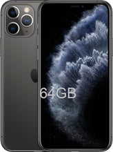 Load image into Gallery viewer, Original New iPhone 11 Pro/Pro Max Triple Rear Camera 5.8/6.5&quot; Super AMOLED Display A13 Chipset IOS 13 Smart Phone MI BlueTooth