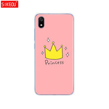 Load image into Gallery viewer, silicone case for xiaomi redmi 7a cases full protection soft tpu back cover on redmi 7 a bumper hongmi 7a phone shell bag coque