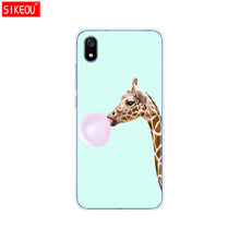 Load image into Gallery viewer, silicone case for xiaomi redmi 7a cases full protection soft tpu back cover on redmi 7 a bumper hongmi 7a phone shell bag coque