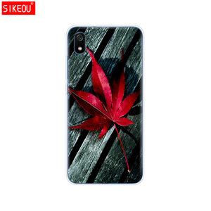 silicone case for xiaomi redmi 7a cases full protection soft tpu back cover on redmi 7 a bumper hongmi 7a phone shell bag coque