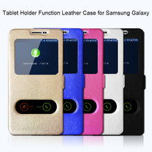 Load image into Gallery viewer, Leather Case for Samsung J3 2016 J5 2017 EU J7 Prime Holder Case on Galaxy J4 J8 J6 J2 Pro 2018 PU Case for J1 Mini Grand Prime