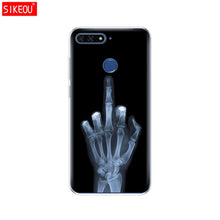 Load image into Gallery viewer, Silicone case For Huawei Honor 7C 5.7 Inch Case Cover Soft TPU Cute Cover Back Protective Phone Case For Huawei honor 7c Aum-L41