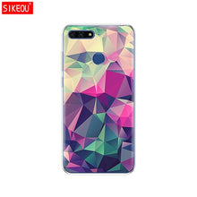 Load image into Gallery viewer, Silicone case For Huawei Honor 7C 5.7 Inch Case Cover Soft TPU Cute Cover Back Protective Phone Case For Huawei honor 7c Aum-L41