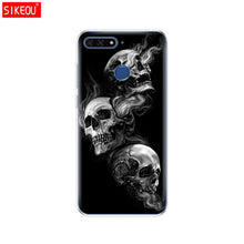 Load image into Gallery viewer, Silicone case For Huawei Honor 7C 5.7 Inch Case Cover Soft TPU Cute Cover Back Protective Phone Case For Huawei honor 7c Aum-L41