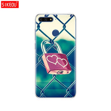 Load image into Gallery viewer, Silicone case For Huawei Honor 7C 5.7 Inch Case Cover Soft TPU Cute Cover Back Protective Phone Case For Huawei honor 7c Aum-L41