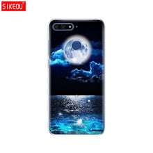 Load image into Gallery viewer, Silicone case For Huawei Honor 7C 5.7 Inch Case Cover Soft TPU Cute Cover Back Protective Phone Case For Huawei honor 7c Aum-L41