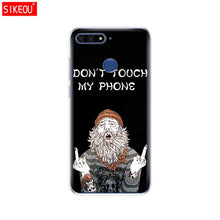 Load image into Gallery viewer, Silicone case For Huawei Honor 7C 5.7 Inch Case Cover Soft TPU Cute Cover Back Protective Phone Case For Huawei honor 7c Aum-L41