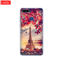 Load image into Gallery viewer, Silicone case For Huawei Honor 7C 5.7 Inch Case Cover Soft TPU Cute Cover Back Protective Phone Case For Huawei honor 7c Aum-L41