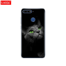 Load image into Gallery viewer, Silicone case For Huawei Honor 7C 5.7 Inch Case Cover Soft TPU Cute Cover Back Protective Phone Case For Huawei honor 7c Aum-L41