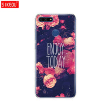 Load image into Gallery viewer, Silicone case For Huawei Honor 7C 5.7 Inch Case Cover Soft TPU Cute Cover Back Protective Phone Case For Huawei honor 7c Aum-L41