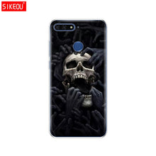 Load image into Gallery viewer, Silicone case For Huawei Honor 7C 5.7 Inch Case Cover Soft TPU Cute Cover Back Protective Phone Case For Huawei honor 7c Aum-L41