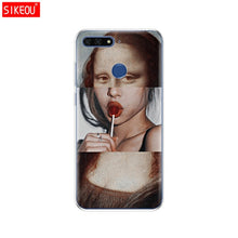 Load image into Gallery viewer, Silicone case For Huawei Honor 7C 5.7 Inch Case Cover Soft TPU Cute Cover Back Protective Phone Case For Huawei honor 7c Aum-L41