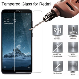 HD Screen Hard Glass for Xiaomi Redmi 4X 4A 5A 6A S2 Tempered Glass on Redmi 3 3S Film Hard Glass for Redmi 4 Prime 5 Plus 6 Pro