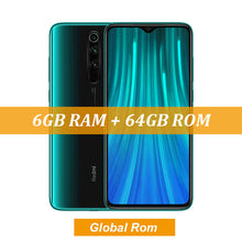 Load image into Gallery viewer, Global ROM Xiaomi Redmi Note 8 Pro 6GB 64GB 64 MP Quad Cameras MTK Helio G90T Smartphone 6.53&#39;&#39; FHD+ 4500mAh 18W QC 3.0