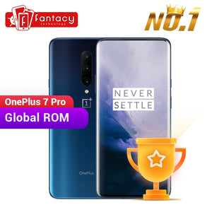 Global ROM OnePlus 7 Pro 6GB 128GB Smartphone 48MP Camera Snapdragon 855 6.67 Inch Fluid AMOLED Display Fingerprint UFS 3.0 NFC