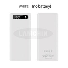 Load image into Gallery viewer, 5V Dual USB 8*18650 Power Bank Battery Box with Display High Capacity 18650 USB Charger DIY Shell Case For IPhone Samsung Huawei