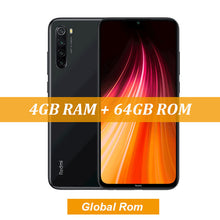 Load image into Gallery viewer, New Global ROM Xiaomi Redmi Note 8 4GB 64GB 48MP Quad Camera Smartphone Snapdragon 665 Octa Core 6.3&quot; FHD Screen 4000mAh