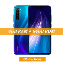 Load image into Gallery viewer, New Global ROM Xiaomi Redmi Note 8 4GB 64GB 48MP Quad Camera Smartphone Snapdragon 665 Octa Core 6.3&quot; FHD Screen 4000mAh