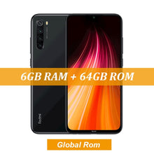 Load image into Gallery viewer, New Global ROM Xiaomi Redmi Note 8 4GB 64GB 48MP Quad Camera Smartphone Snapdragon 665 Octa Core 6.3&quot; FHD Screen 4000mAh