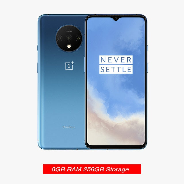 Global ROM OnePlus 7T 7 T 8GB 128GB Smartphone Snapdragon 855 Plus Octa Core 90Hz AMOLED Screen 48MP Triple Cameras NFC