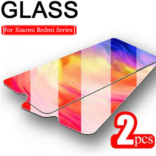 2PCS Protective Glass for Redmi 8 8A 7 7A 5 Plus Tempered Glass Film Screen Protector for Xiaomi Redmi K20 Pro 6 Pro 5A 6A 9H HD