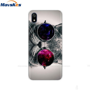 Redmi 7A Soft Silicone Phone Case For Xiaomi Redmi 7A Case On For Xiomi Redmi 7A Cover Cute TPU Back Cover For Redmi7A 7 A Coque