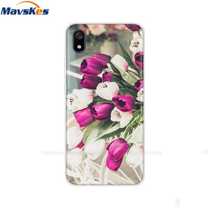 Redmi 7A Soft Silicone Phone Case For Xiaomi Redmi 7A Case On For Xiomi Redmi 7A Cover Cute TPU Back Cover For Redmi7A 7 A Coque