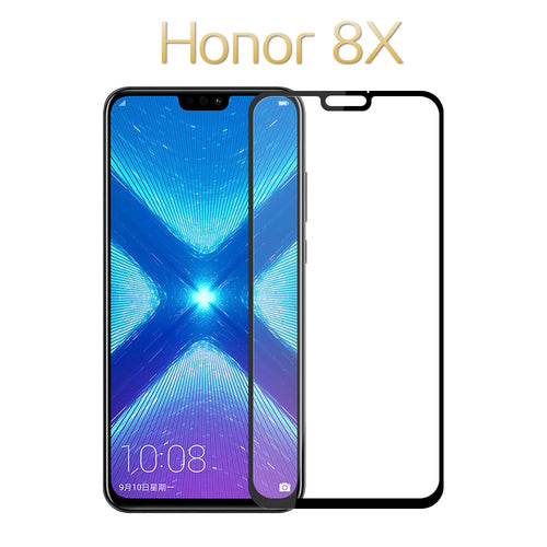 For Huawei Honor 8X Tempered Glass 9D Cover Screen Protector for huawei honor 8x 8a 8c pro Glass Tempered Protective Film