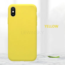 Load image into Gallery viewer, Original official Liquid Silicone Case For iphone 11 7 8 X 6 S 6S Plus Case for iPhone XR XS 11 Pro MAX Soft Cover With logo