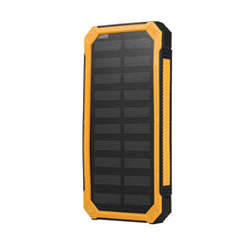 Load image into Gallery viewer, Portable 20000mAh Fast Charging Solar Power Bank Case DIY Kit Travel Dual USB Mobile Power Bank Cases Built-In Solar Panel