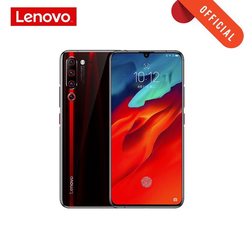 Lenovo Z6 Pro Smartphone Global Rom 8GB 128GB Snapdragon 855 Octa Core Mobile Phone 2340*1080 OLED Screen 48MP AI 4 Camera