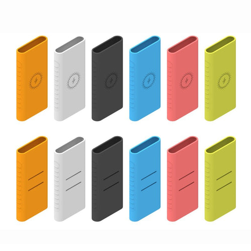 New for Xiaomi Wireless Charging Power Bank 10000mAh Soft Rubber Silicone Protect Case Cover Skin Sleeve Protector Shell Cases