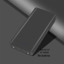 Load image into Gallery viewer, QC 3.0 Fast Charging USB Power Bank Battery Charger Box LED Digital Display Light 8*18650 Battery Charger Box for Huawei Iphone