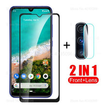 Load image into Gallery viewer, 2 in 1 protective glass for xiaomi mi a3 camera back cover for xiomi a3 mia3 xiaomia3 xiami a 3 3a tremp glasses lens case