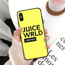 Load image into Gallery viewer, Q16 Juice WRLD TPU Phone Cover for Apple iPhone 6 6S 7 8 Plus 5 5S SE X Xs 11 Pro Max XR silicone Soft Case