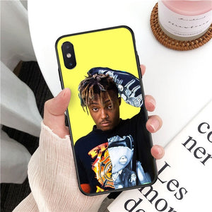 Q16 Juice WRLD TPU Phone Cover for Apple iPhone 6 6S 7 8 Plus 5 5S SE X Xs 11 Pro Max XR silicone Soft Case