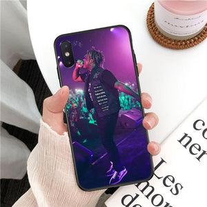 Q16 Juice WRLD TPU Phone Cover for Apple iPhone 6 6S 7 8 Plus 5 5S SE X Xs 11 Pro Max XR silicone Soft Case