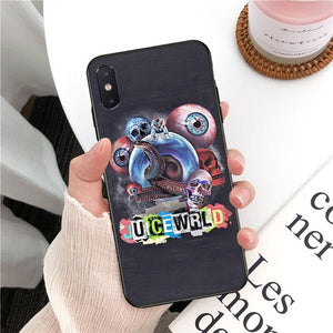 Q16 Juice WRLD TPU Phone Cover for Apple iPhone 6 6S 7 8 Plus 5 5S SE X Xs 11 Pro Max XR silicone Soft Case